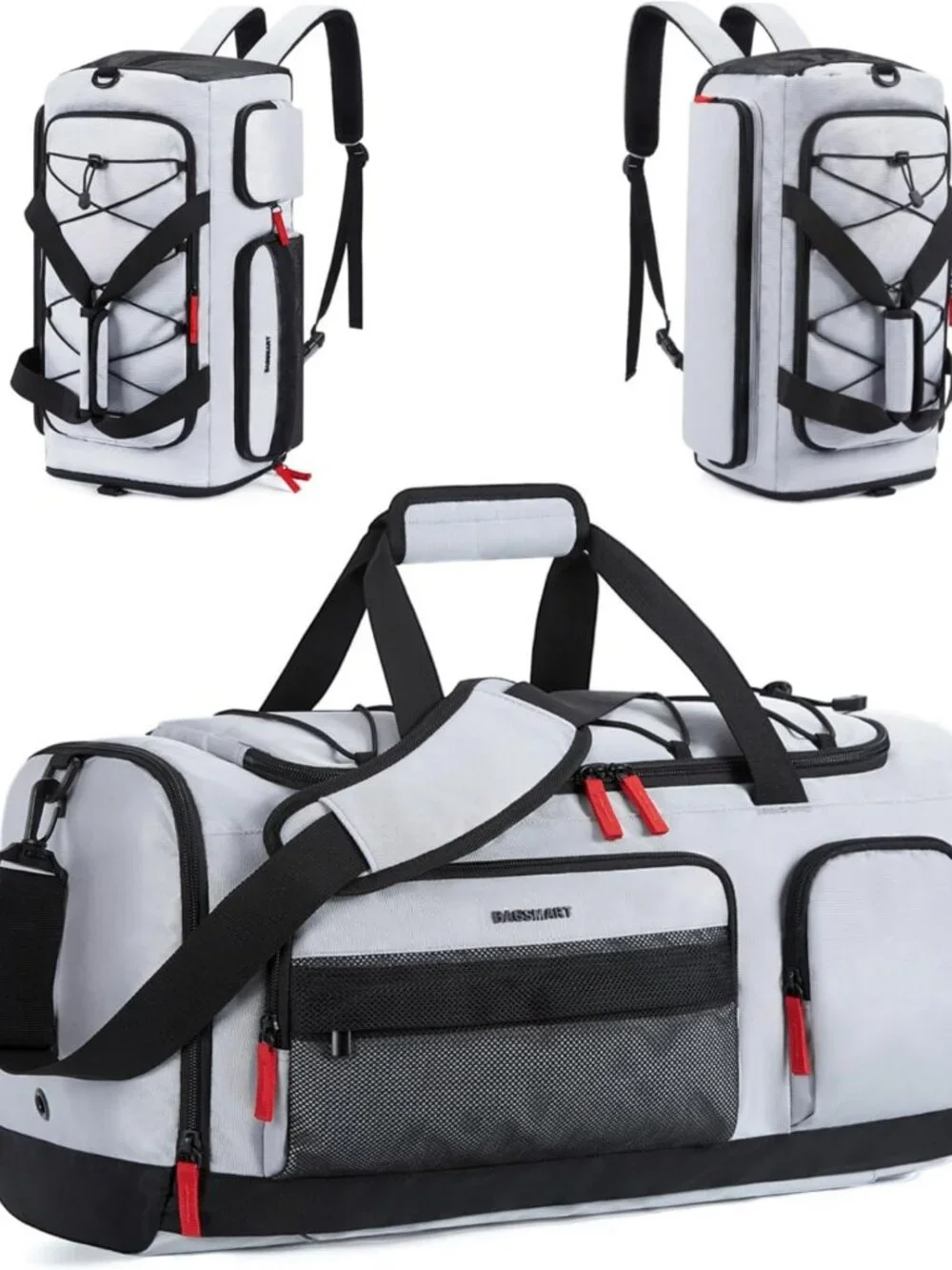 Versatile Gym Bag for Men | Athletic Sports Backpack & Travel Duffel for Hiking
